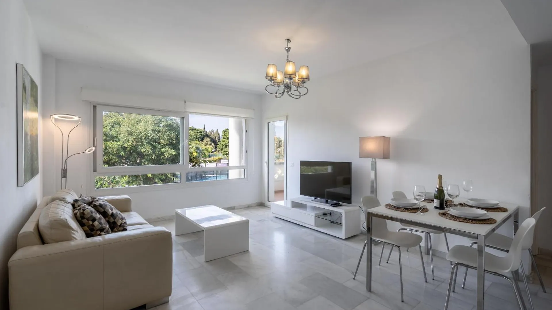Beach Front Apartment In Puerto Banus Marbella Spain
